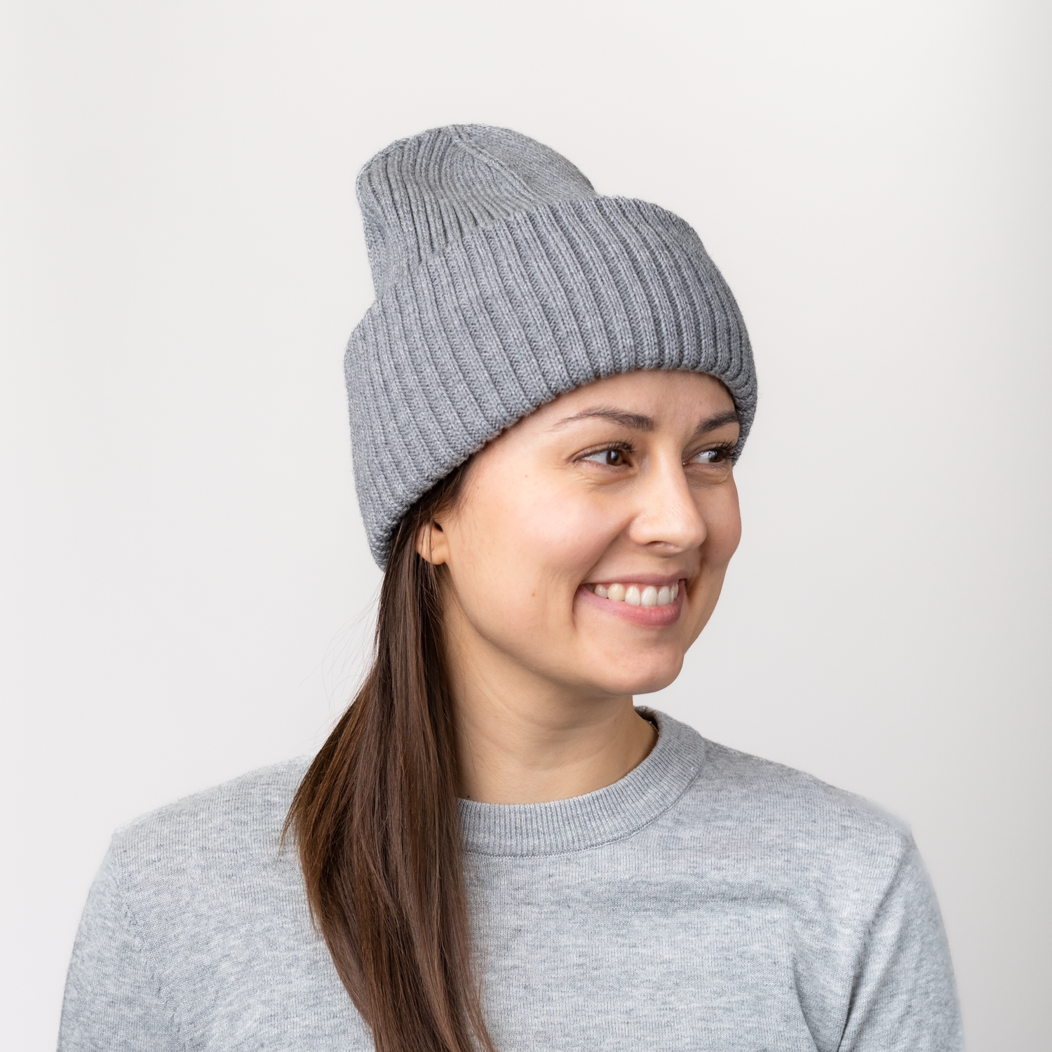 Ilakka Hight Top Beanie, Gray - Women's