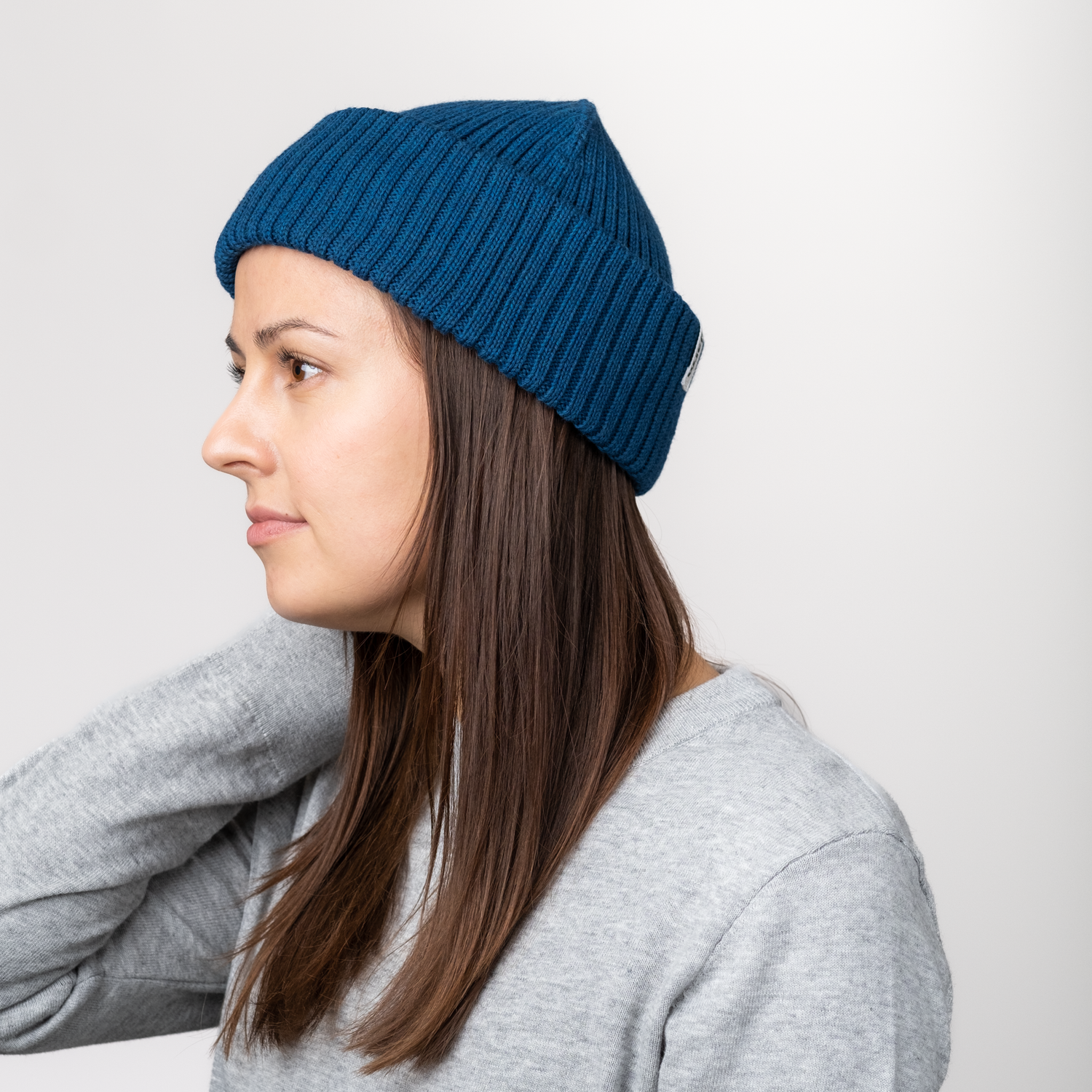 Ilakka Low Beanie, Blue - Women's