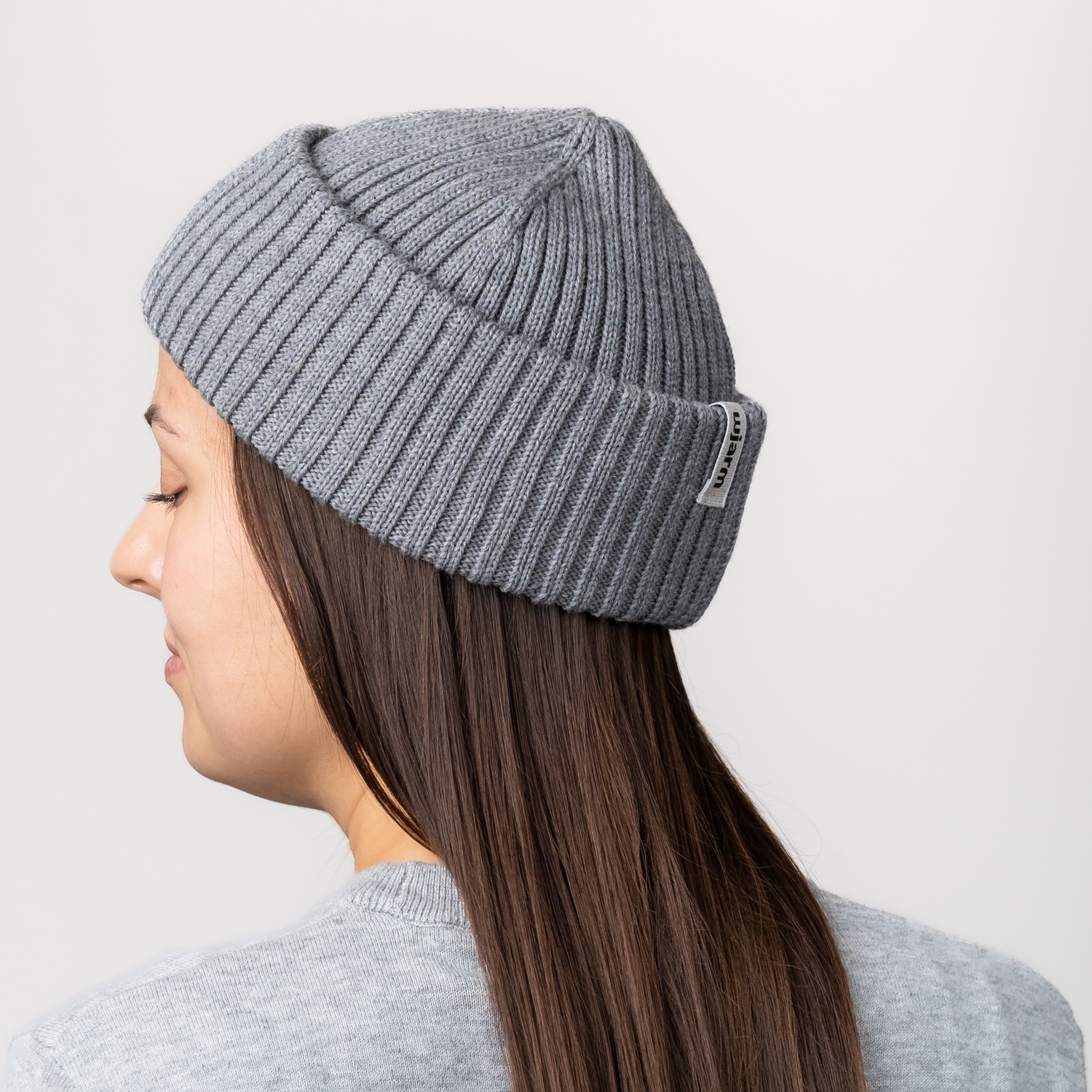 Ilakka Low Beanie, Gray - Women's