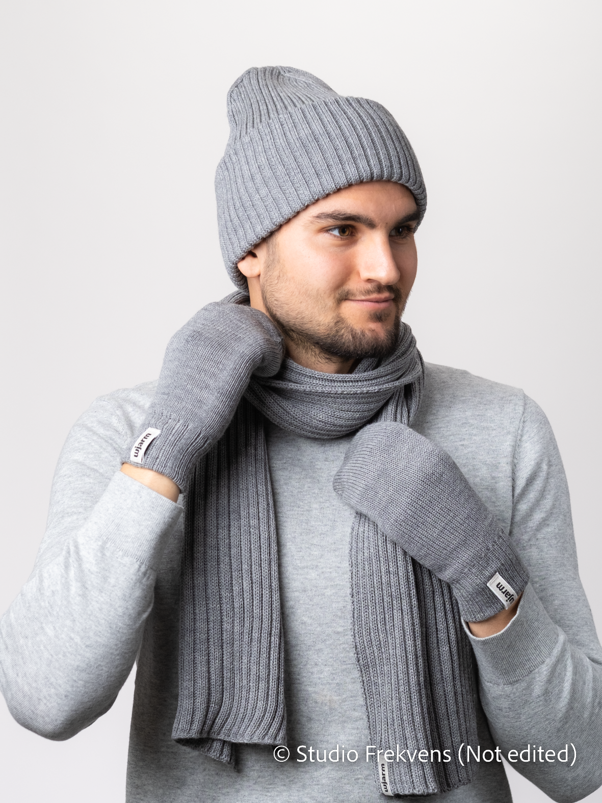 Ilakka High Top Beanie, Gray - Men's