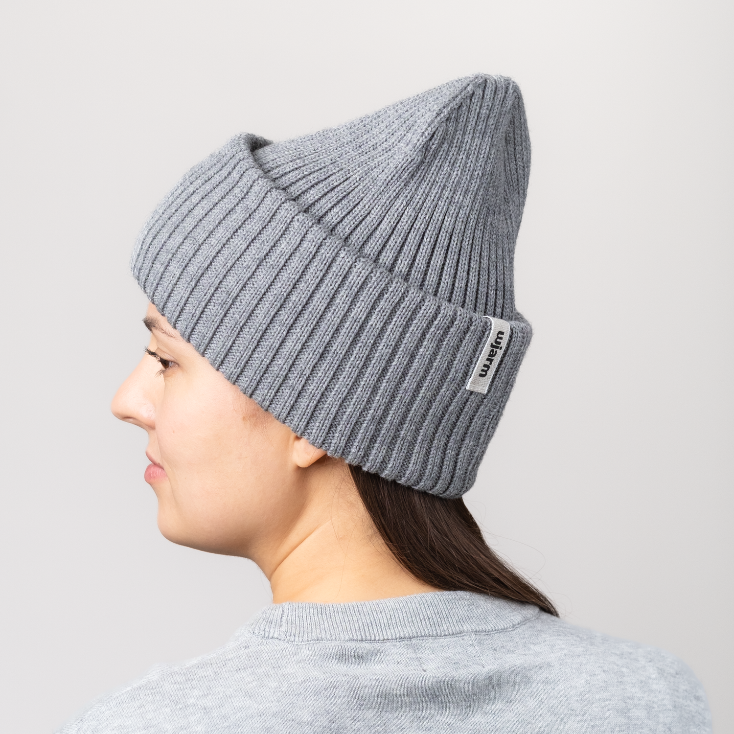 Ilakka Hight Top Beanie, Gray - Women's