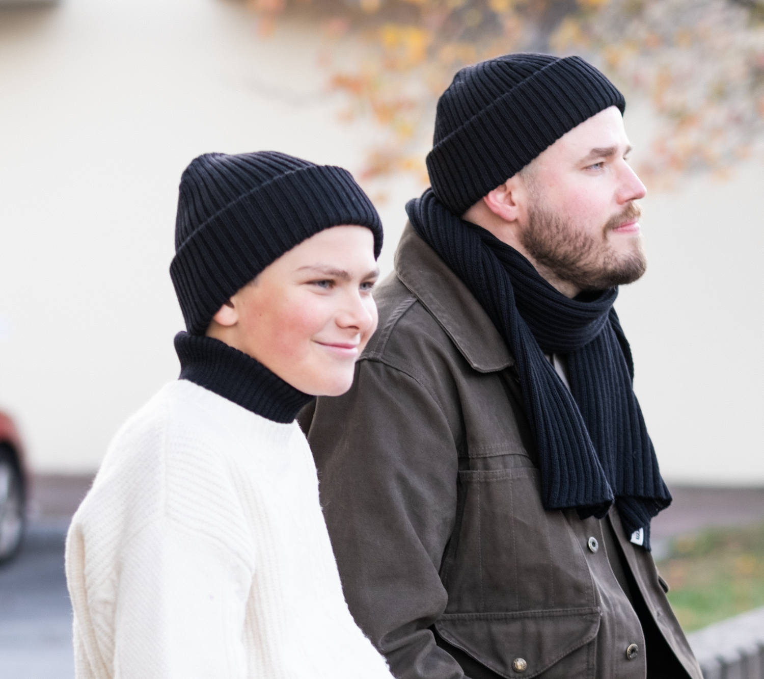 Ilakka Low Beanie, Gray - Children's