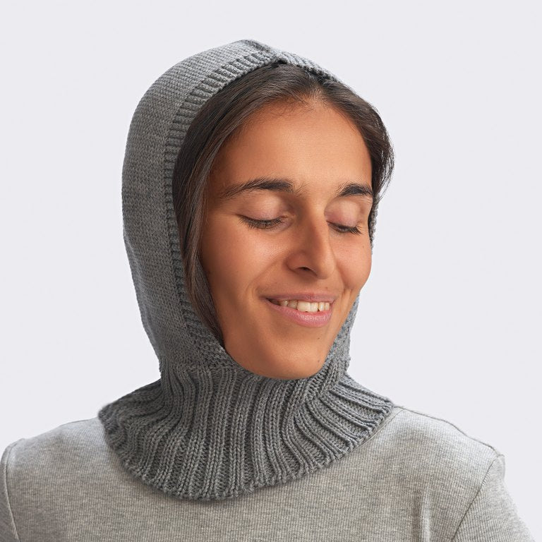 Hupus Balaclava Grey, Women`s