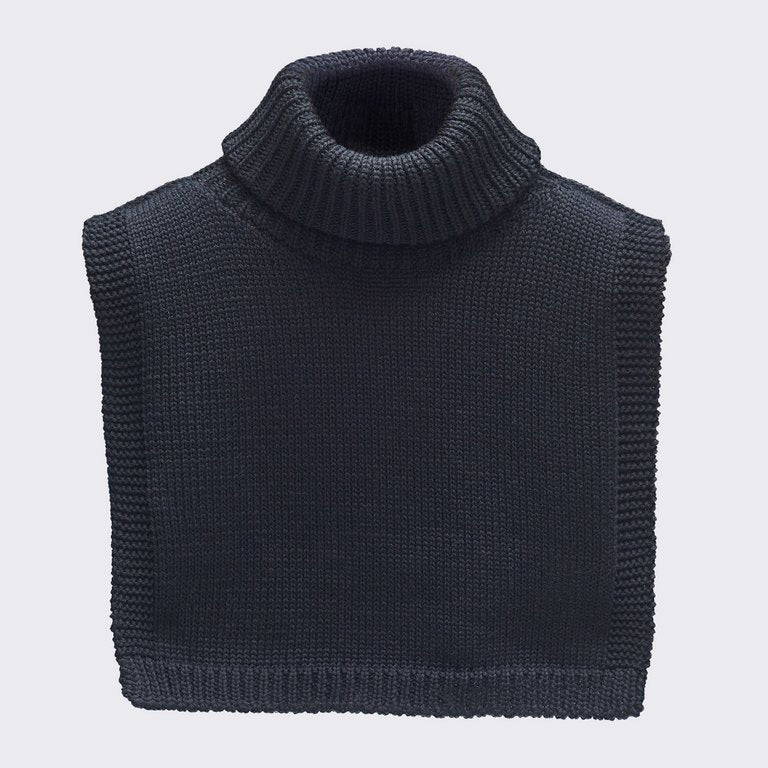 Ullava Turtleneck Collar, Black - Women's