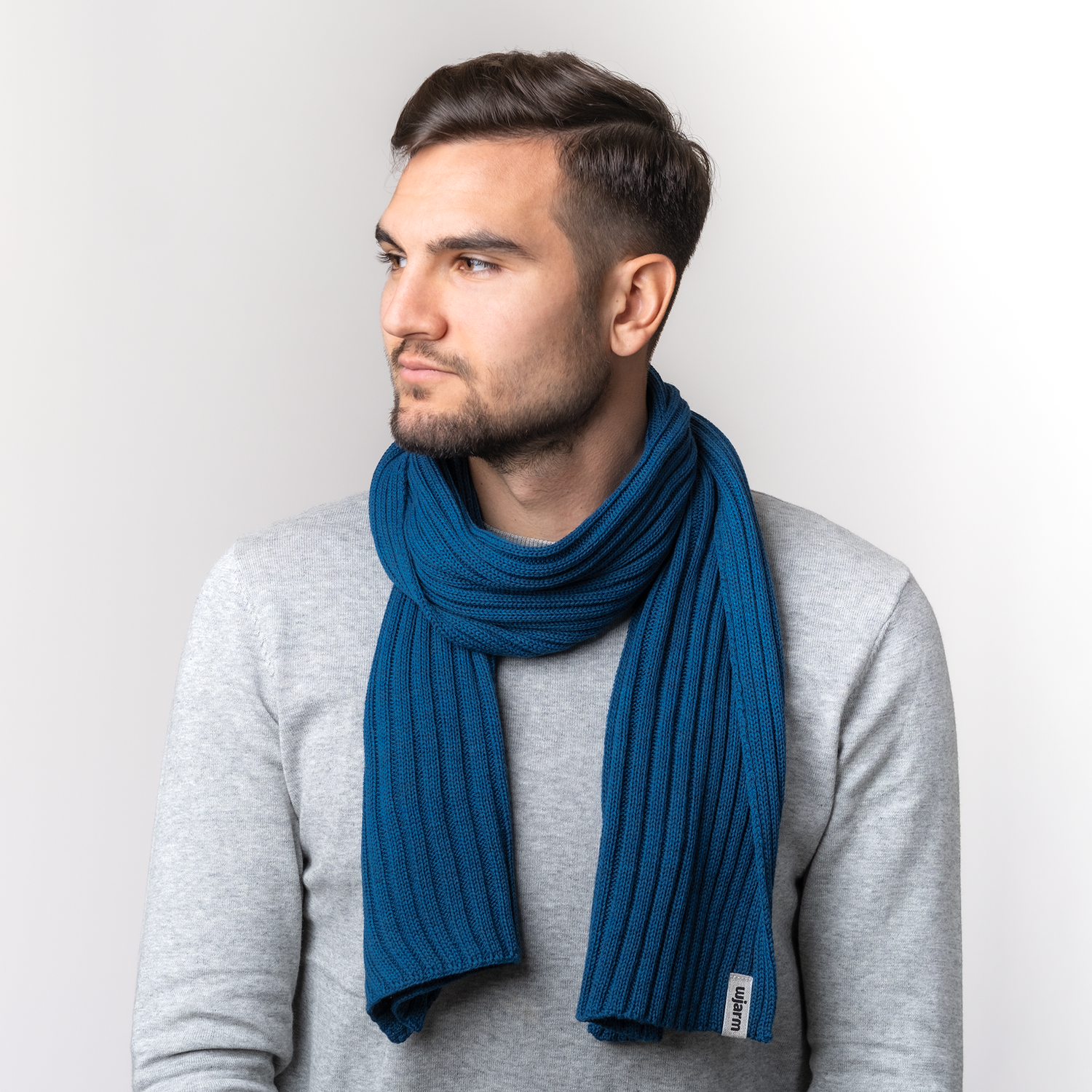 Ilakka Scarf, Blue - Men's