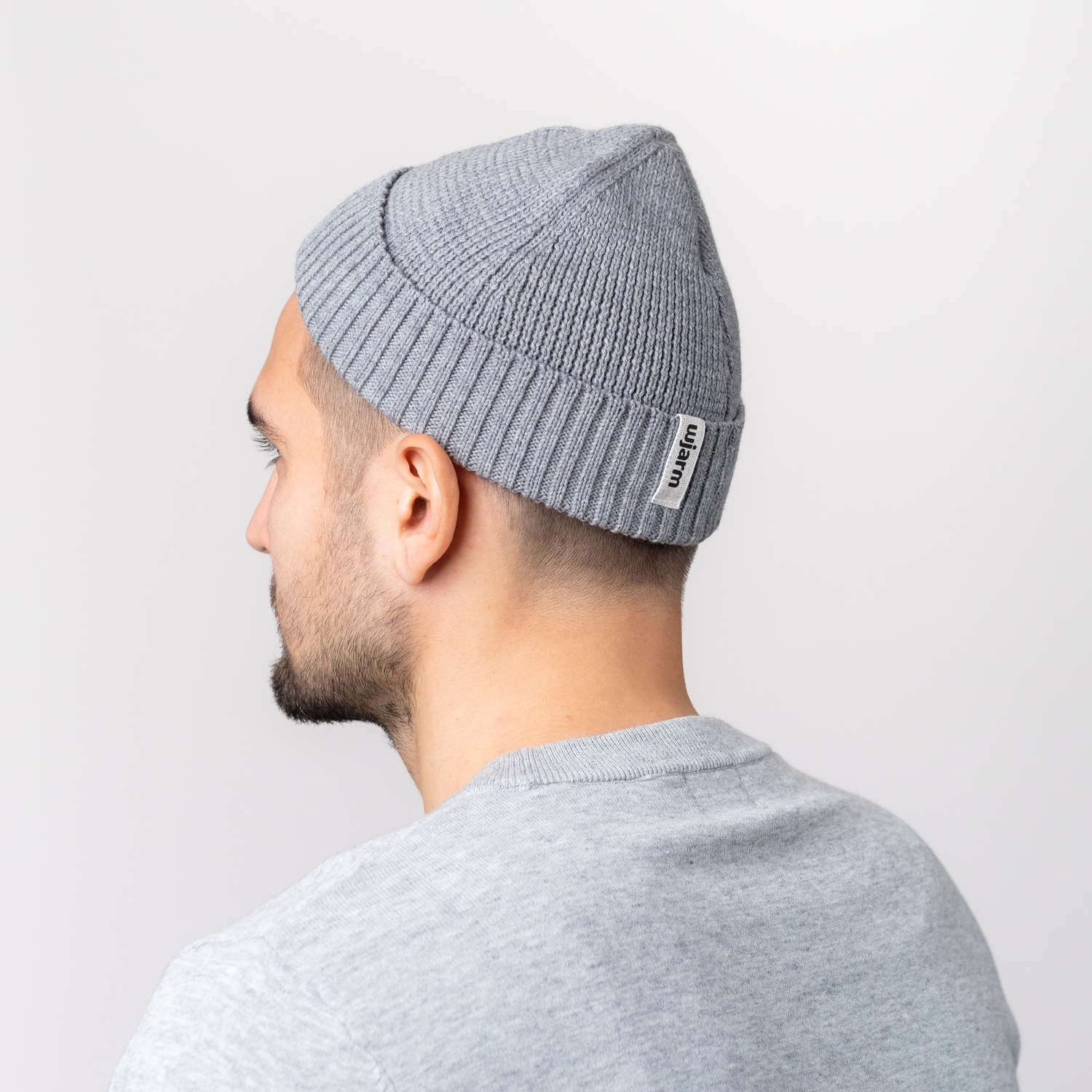 Kjomp Low and Thin Beanie, Gray - Men