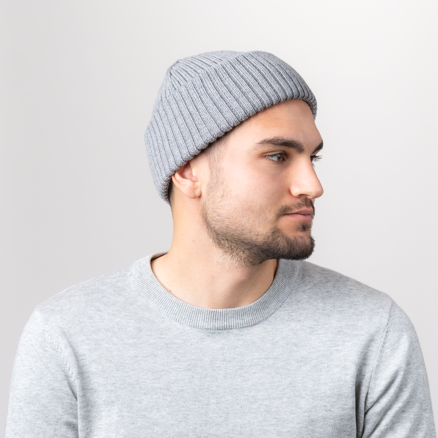 Ilakka Low Beanie, Gray - Men's