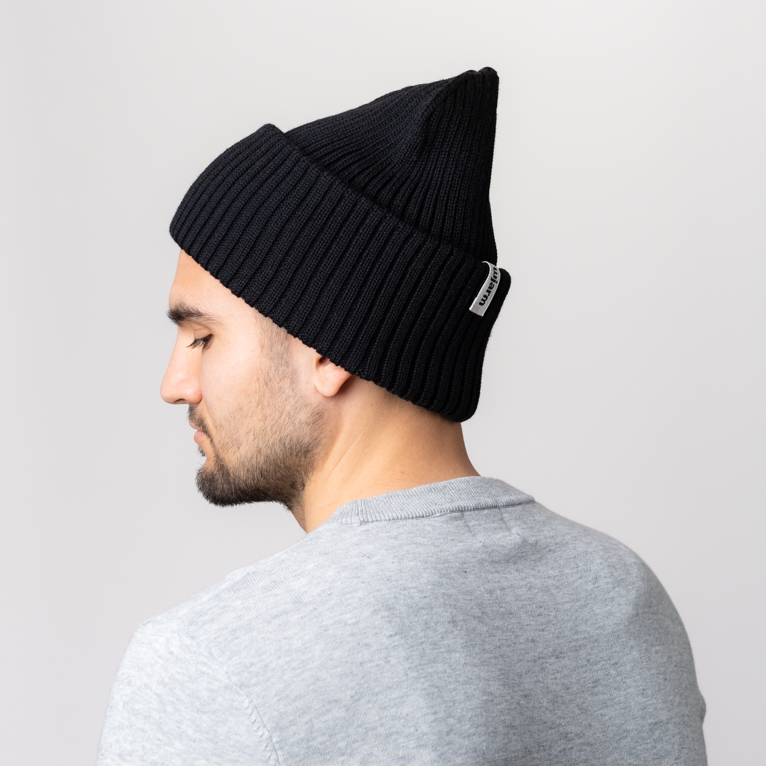 Ilakka High Top Beanie, Black - Men's