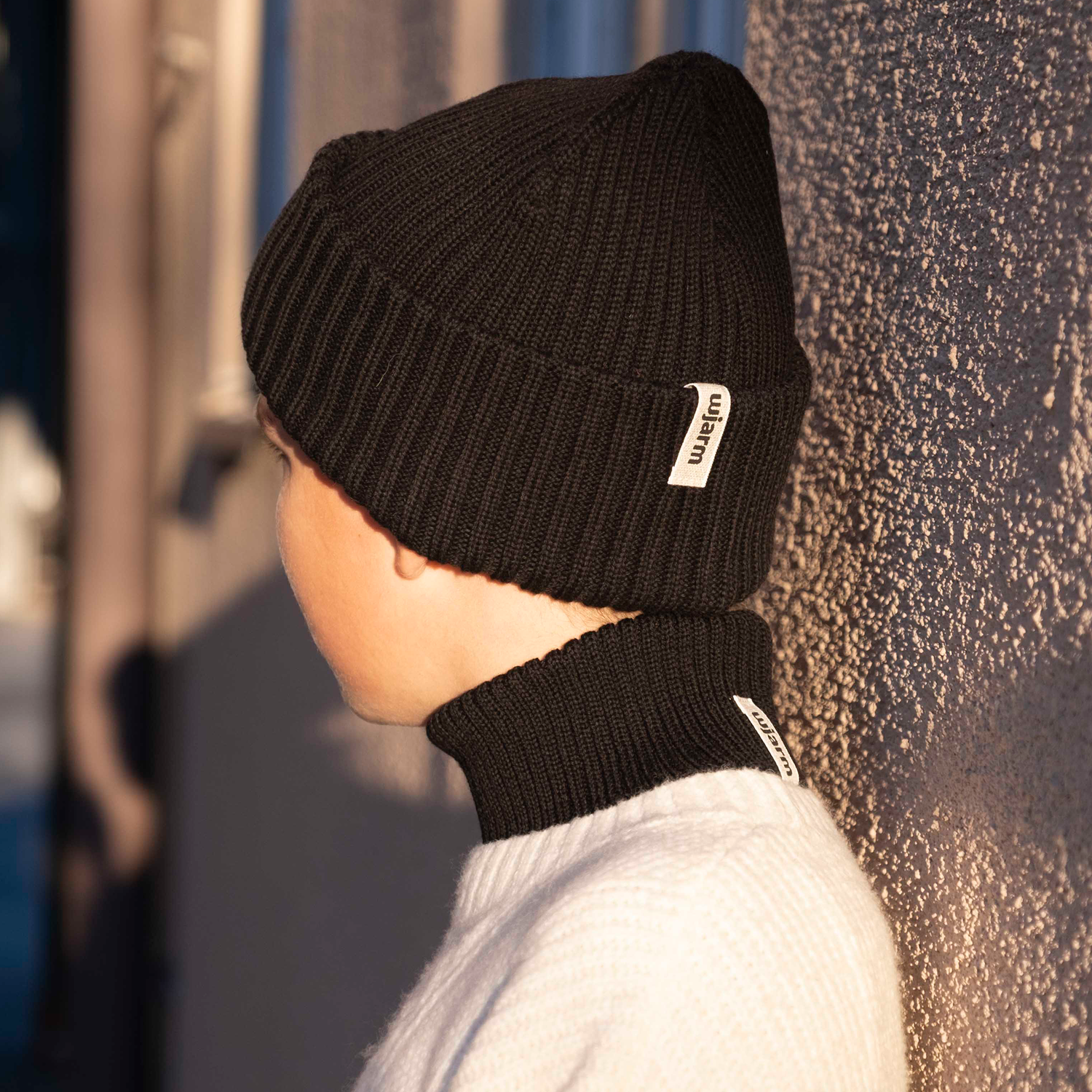 Ilakka Low Beanie, Blue - Children's