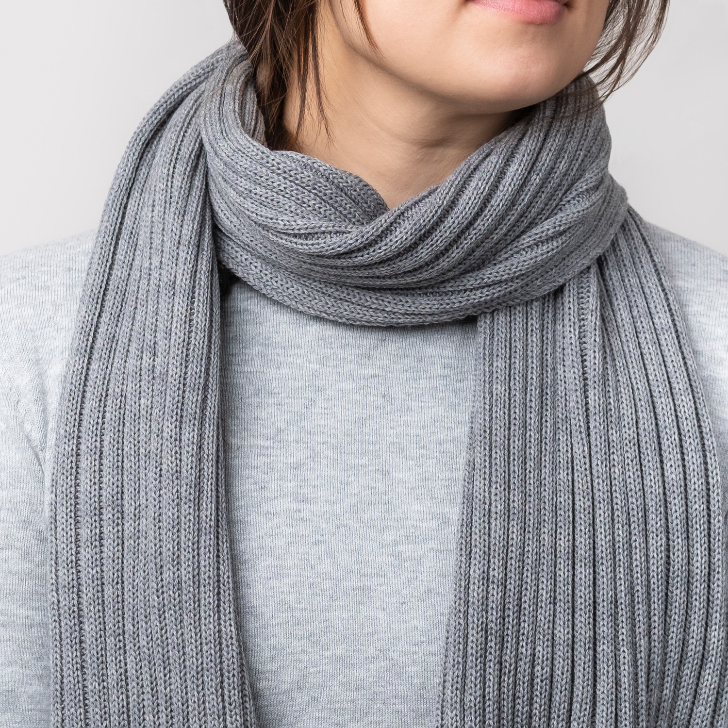 Ilakka Scarf, Gray - Women's